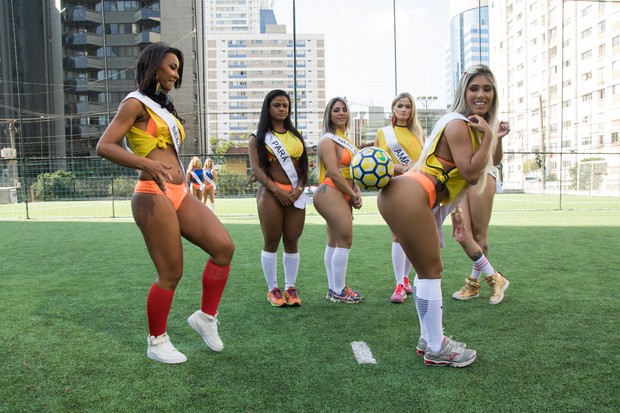 Candidatas ao Miss Bumbum (Crédito: Ego)
