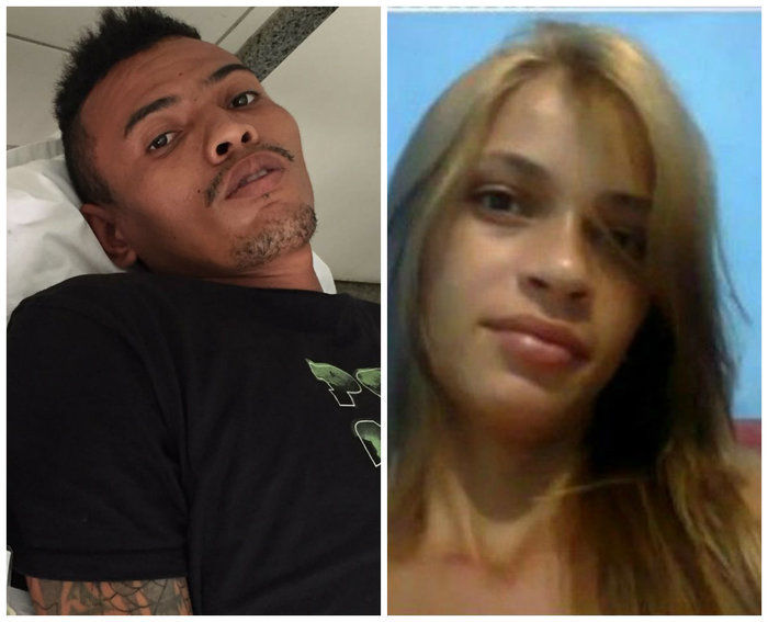 José Raimundo dos Santos Filho e a esposa Jaqueline do Nascimento Reis (Crédito: Portal Meio Norte)