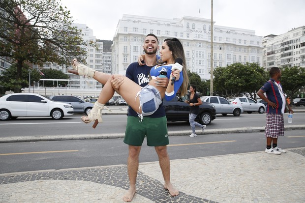Modcelo foi bastante tietada