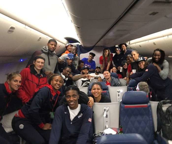 Seleções masculina e feminina de basquete dos Estados Unidos