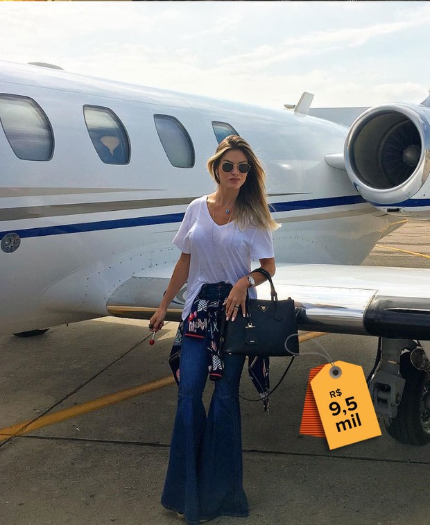 Mulher de Gustavo Lima tem coleção de bolsas avaliada em R$ 100 mil (Crédito: Reprodução)