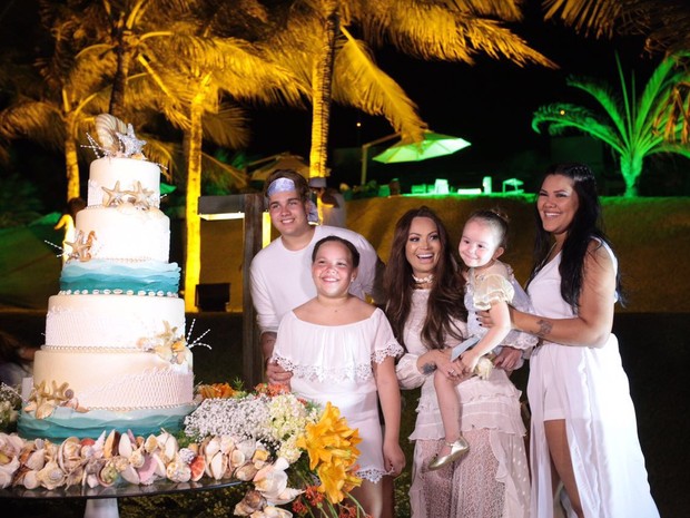 Solange Almeida comemora aniversário com festa em Fortaleza (Crédito: Reprodução)