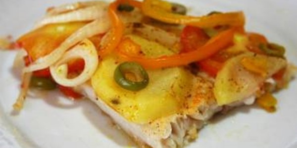 Filé de Peixe com Batata (Crédito: Reprodução)