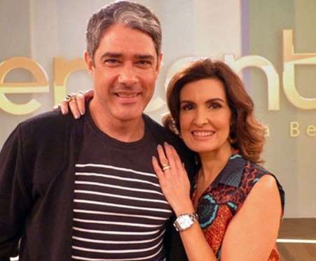 William Bonner e Fátima Bernardes (Crédito: Divulgação)