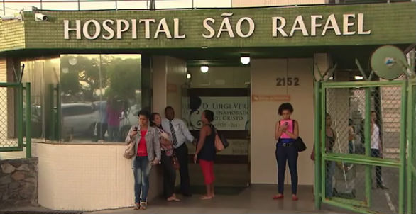Médico é atingido por bala perdida durante plantão em Salvador (Crédito: Reprodução)