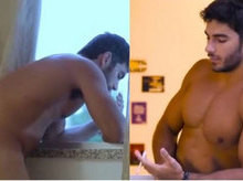 Marido de Deborah Secco exibe bumbum em websérie gay
