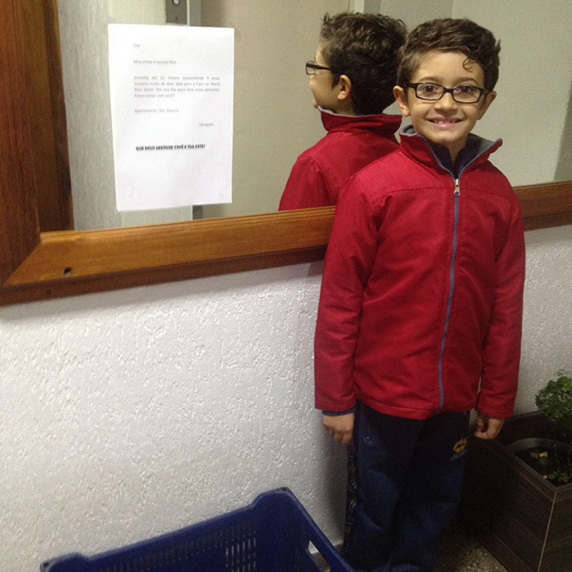 Samuel Reis, de 9 anos (Crédito: Reprodução)