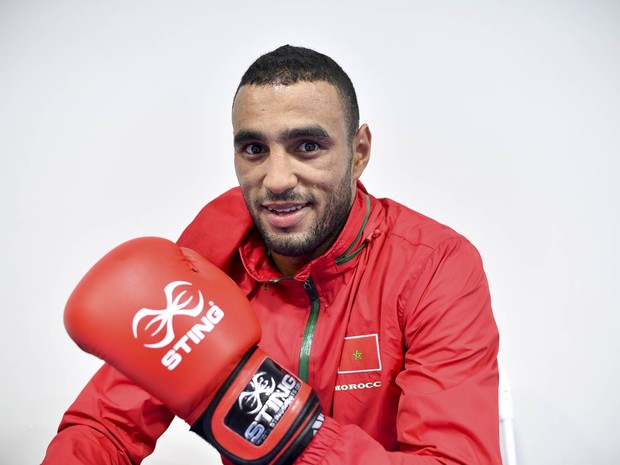 Atleta marroquino Hassan Saada