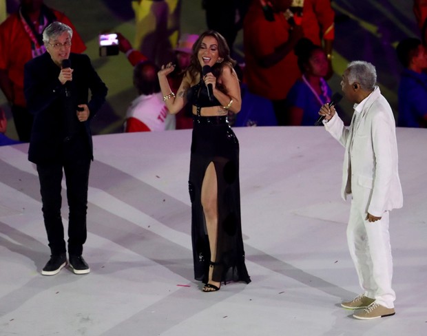 Caetano, Anitta e Gilberto Gil