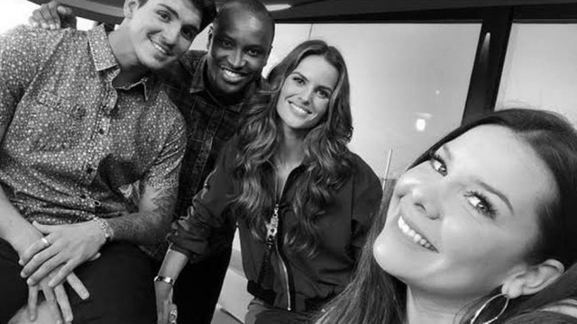 Fernanda Souza discute com Thiaguinho por ciúme de Izabel Goulart (Crédito: Reprodução)