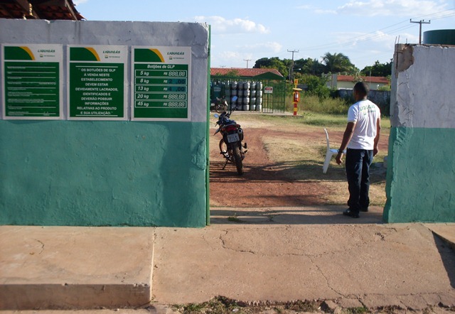Depósito de Gás de cozinha
