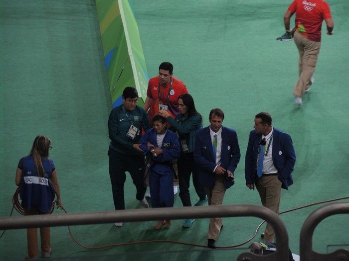 Sarah Menezes foi derrotada neste sábado (Crédito: Reprodução)