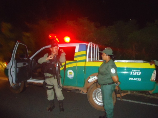 Polícia Militar fez o isolamento (Crédito: Reprodução)