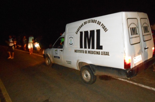 IML foi acionado até o local (Crédito: Reprodução)