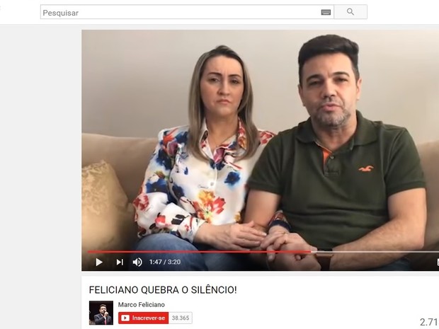 Pastor grava vídeo e se diz inocente (Crédito: Reprodução)