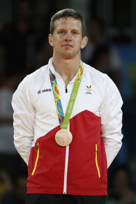 Judoca belga apanhou em hotel (Crédito: AFP)