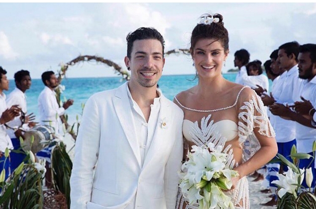 Veja momentos do casamento de Di Ferrero e Isabeli Fontana