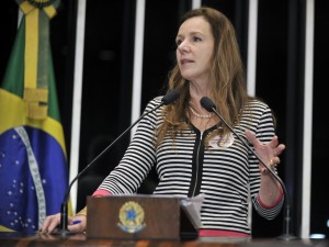 Senadora Vanessa Grazziotin (Crédito: Agência Senado)