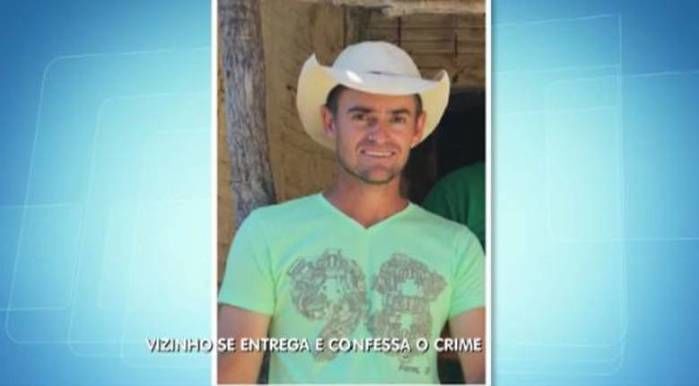 Vizinho foi morto (Crédito: Reprodução)