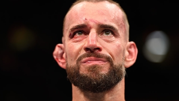 CM Punk não aguentou uma luta de verdade no UFC (Crédito: Getty)