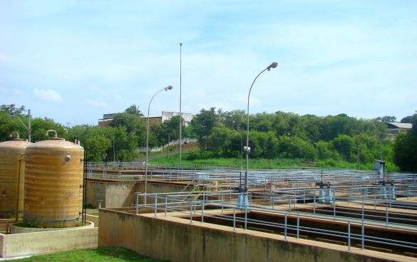 Estação de Tratamento da Agespisa (Crédito: Portal do Governo)