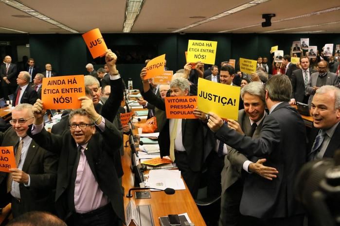 Cassação contra Eduardo Cunha (Crédito: Reprodução)