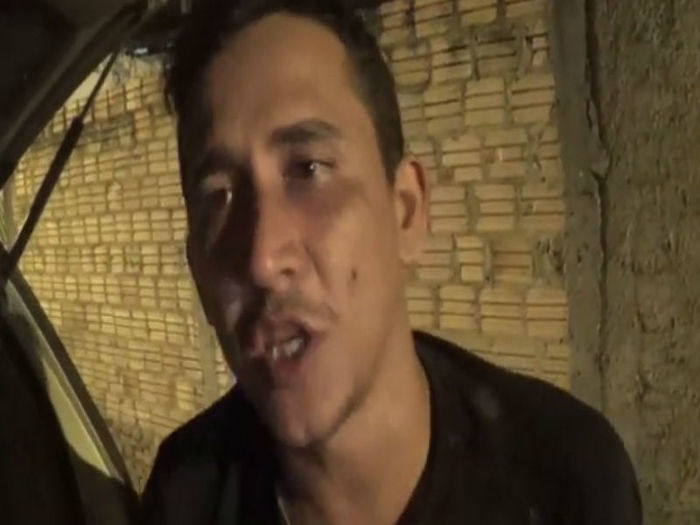 Suspeito diz ter sido roubado