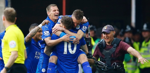 Atual campeão inglês, Leicester vai estrear na principal competição da Europa (Crédito: Reuters)
