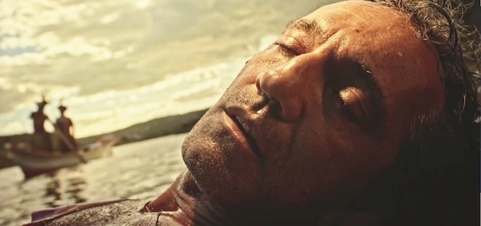 Domingos Montagner como Santo, em Velho Chico (Crédito: Reprodução)