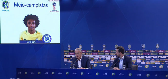 Ao lado de Edu, Tite convoca 24 nomes para duelos em outubro pelas eliminatórias (Crédito: Reprodução)