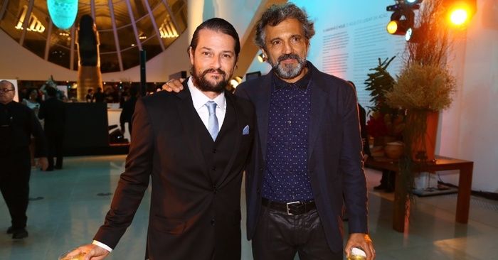 Marcelo Serrado e Domingos Montagner (Crédito: Reprodução)