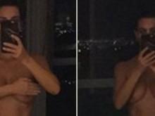 Kim Kardashian publica foto nua e exibe corpão em rede social