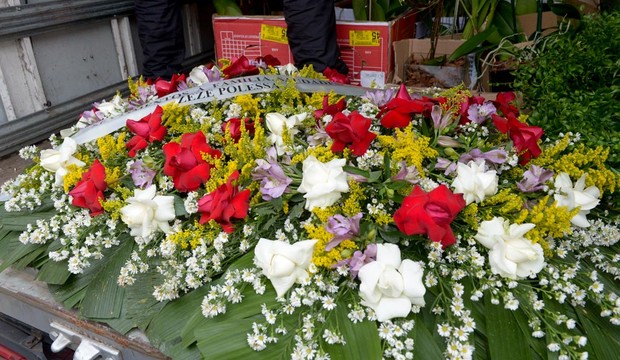 Amigos e familiares se despedem de Domingos Montagner (Crédito: Thiago Duran/Agnews)