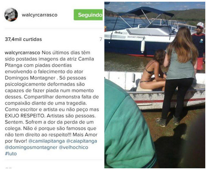 Autor pediu respeito (Crédito: Reprodução)