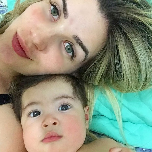 Aline e Lucca (Crédito: Reprodução)