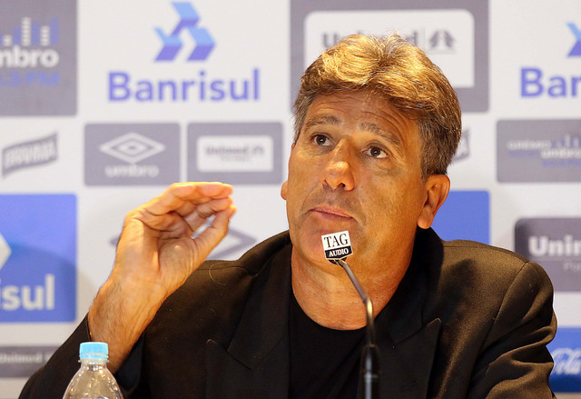 Renato gaúcho é o novo técnico do Grêmio (Crédito: Divulgação)