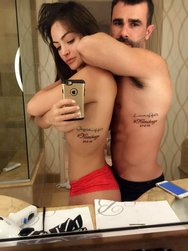 , Laura Keller e Jorge Souza para eternizar casamento