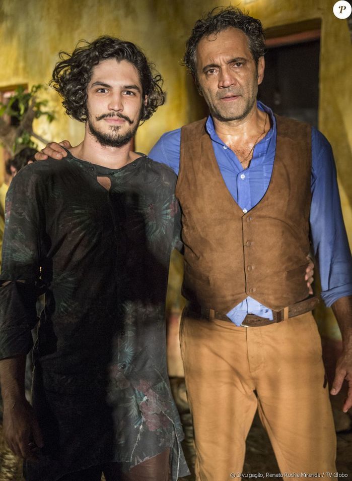 Atores viveram pai e filho na novela (Crédito: Reprodução)