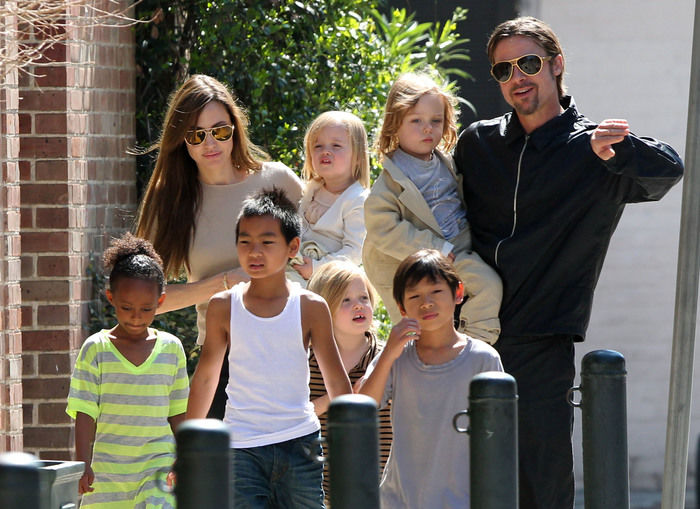 Angelina Jolie e Brad Pitt estão se separando, afirma tablóide (Crédito: Reprodução)