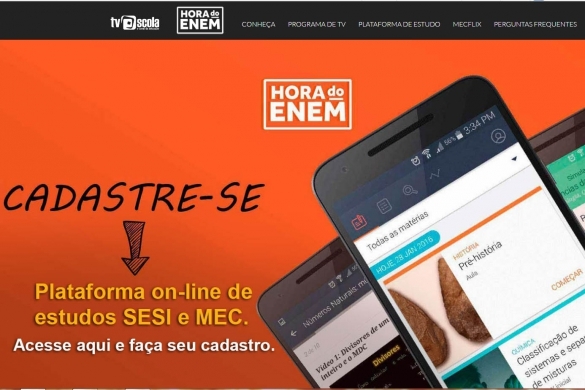 Hora do Enem (Crédito: Reprodução)