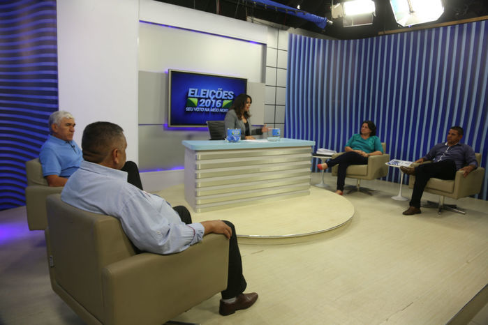 Debate com candidatos a prefeitura de Piripiri (Crédito: Efrém Ribeiro)