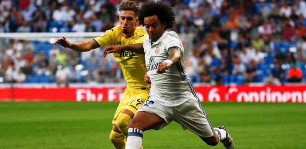 Marcelo em atuação pelo Real Madrid (Crédito: Reprodução)