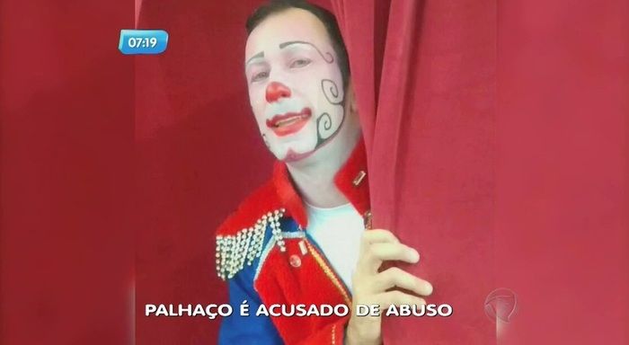 Palhaço acusado de abuso (Crédito: Reprodução)