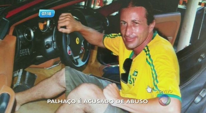 Palhaço acusado de abuso (Crédito: Reprodução)