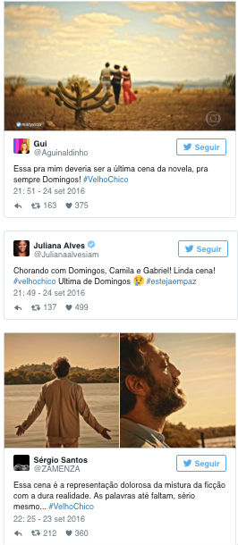 Última cena de Domingos Montagner comove internautas (Crédito: Reprodução)