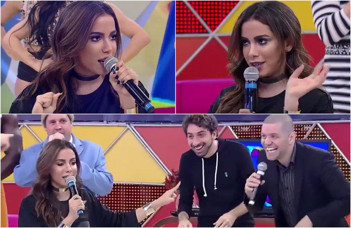 Anitta se irrita ao ser chamada de "assanhada" e responde humorista (Crédito: Reprodução)