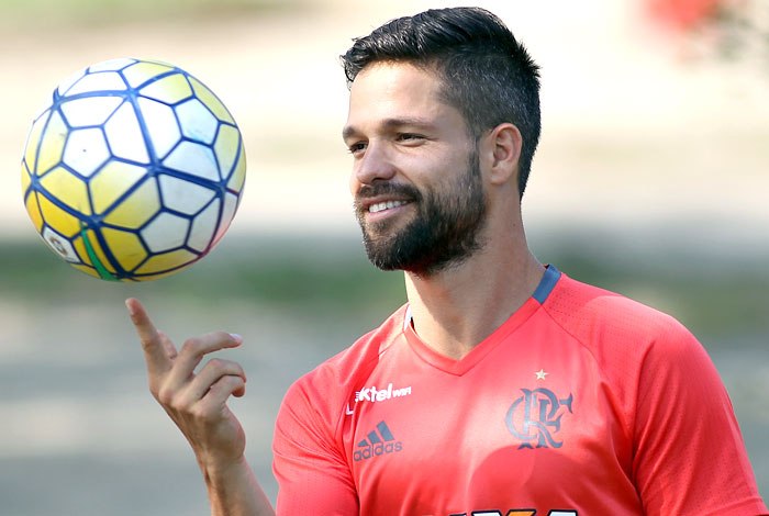 Meia Diego vive bom momento no Fla (Crédito: Divulgação)