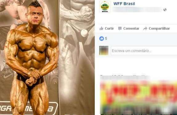 Mateus Ferraz durante campeonato