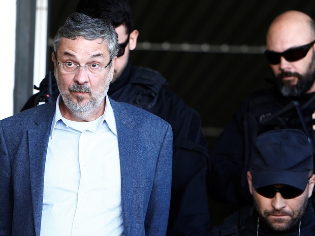 Antonio Palocci está preso na carceragem da Polícia Federal (Crédito: Rodolfo Buhrer/Reuters)