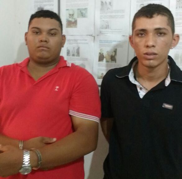 Railton do Nascimento Silva e Petherson Araújo Lima (Crédito: Divulgação)